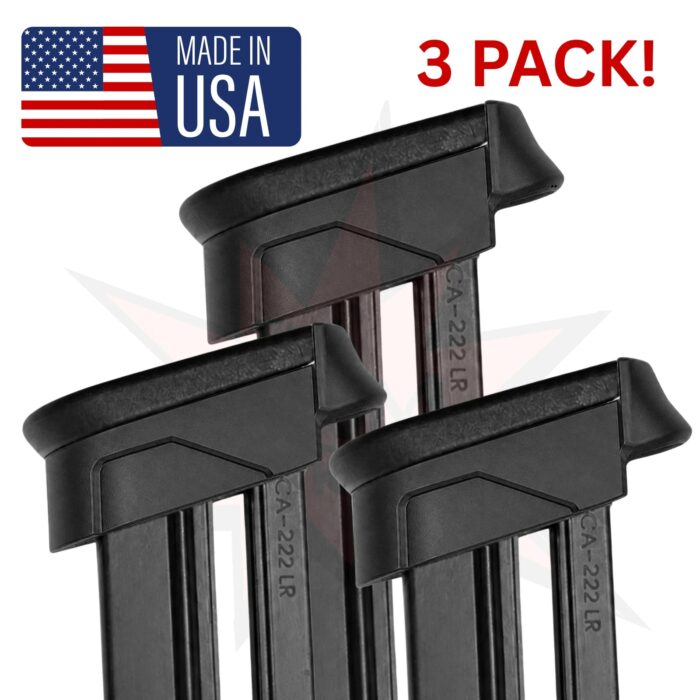 3 Pack - Taurus TX22 Compact Enhanced Grip Spacer Sleeve for 16rd Magazines