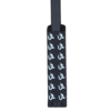 TX22 34 round ProMag mag sleeve, black and white bull logo – photo 3