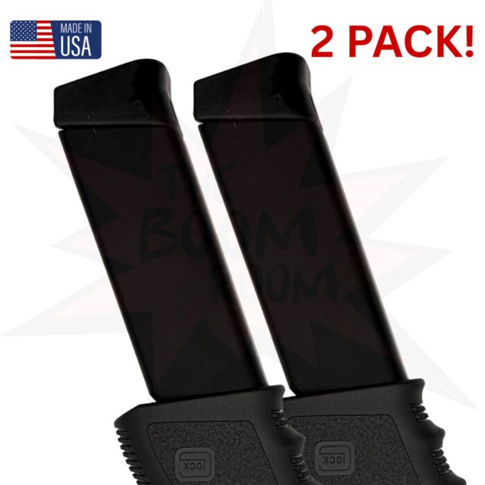 2 PACK Glock 19 - 31 / 33rnd magazine sleeve grip adapter for 33 round mag
