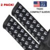 TX22 Compact Mag Sleeve (34 Rd ProMag) – Black & White Bull Logo, 2 Pack