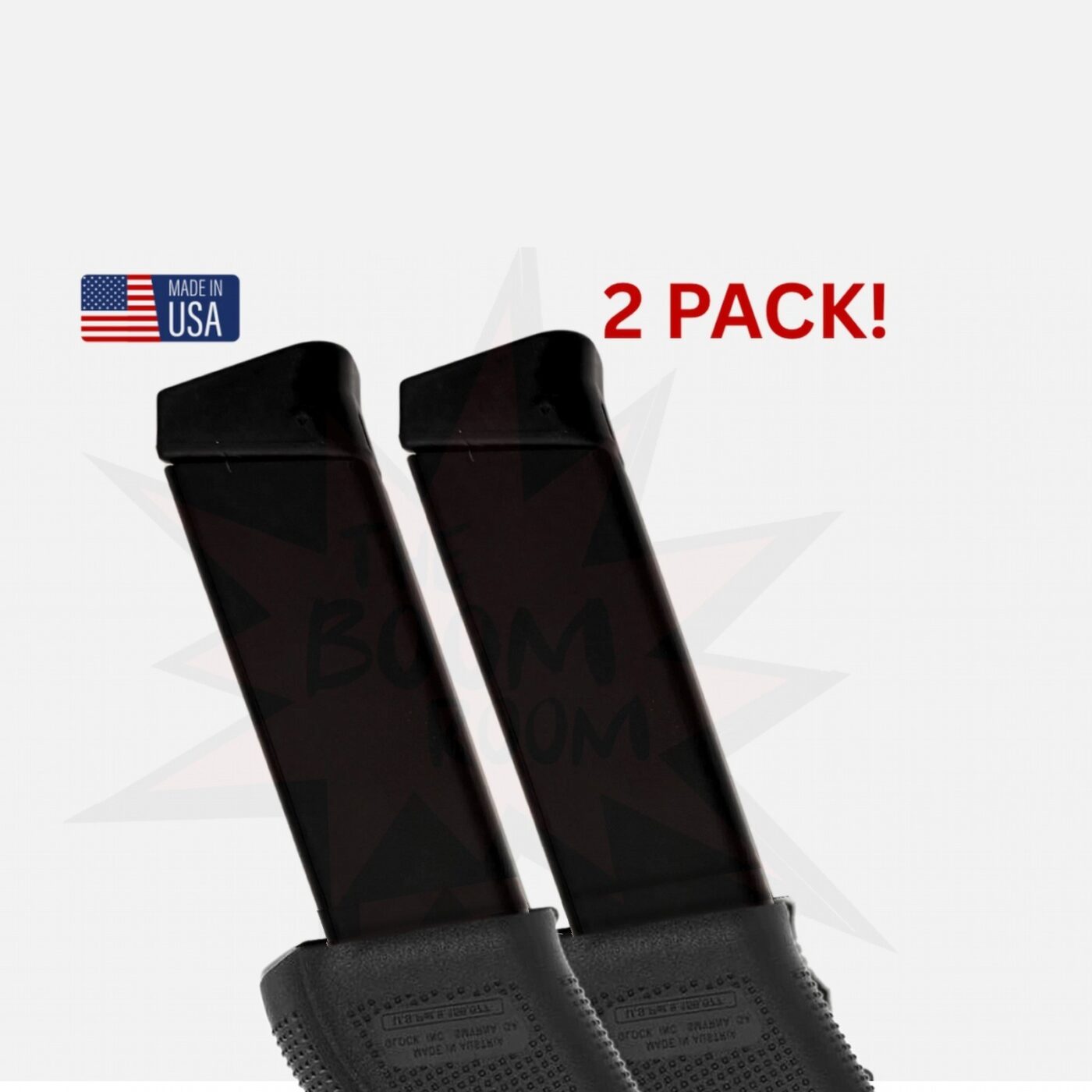 Glock 17 Mag Sleeve (31–33 Rd) – 2 Pack