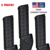 TX22 Compact Mag Sleeve (34 Rd ProMag) – Bull Logo, 3 Pack