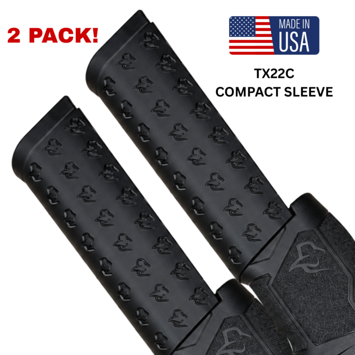 TX22 Compact Mag Sleeve (34 Rd ProMag) – Bull Logo, 2 Pack