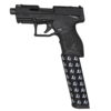 TX22 Compact Mag Sleeve (34 Rd ProMag) – Black & White Bull Logo