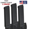 TX22 Compact Mag Sleeve (34 Rd ProMag) – Smooth Matte, 3 Pack